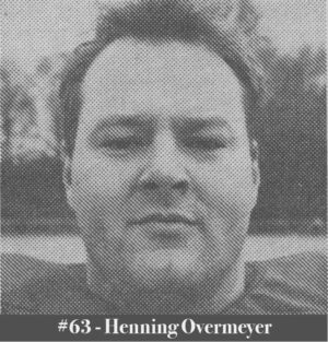 1992#63 Henning Overmeyer